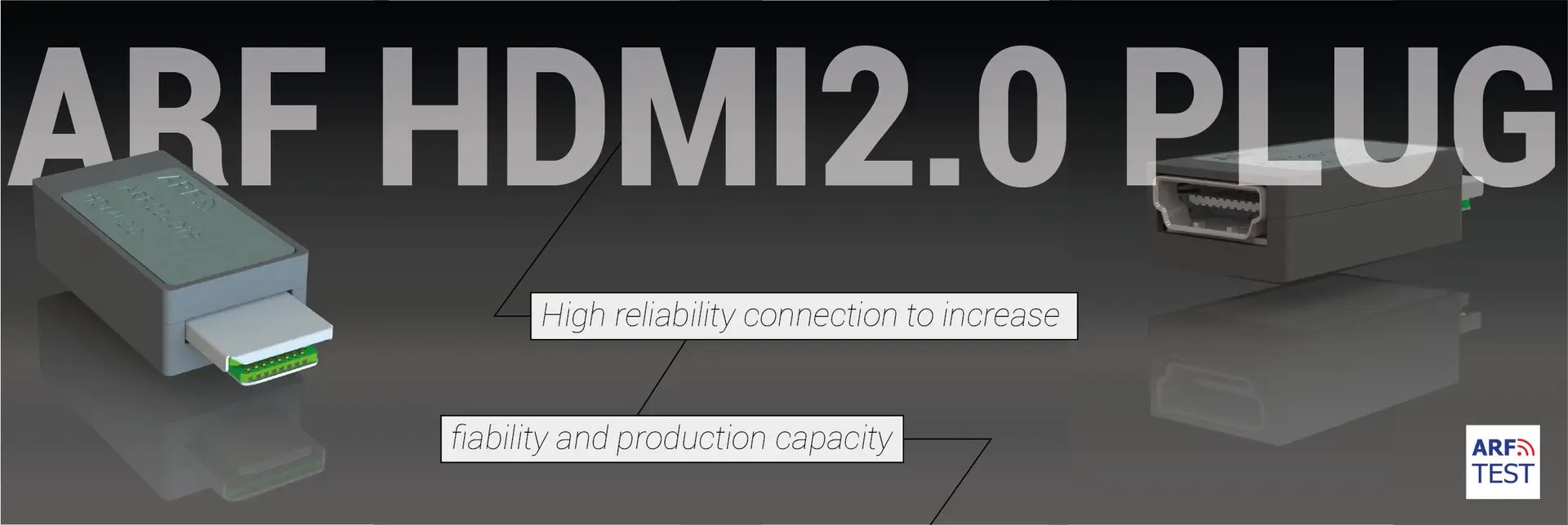 Device with HDMI 2.0 ports for high-definition signal diagnostics, enabling video and audio integrity testing with integrated circuits for accurate measurement in industrial applications