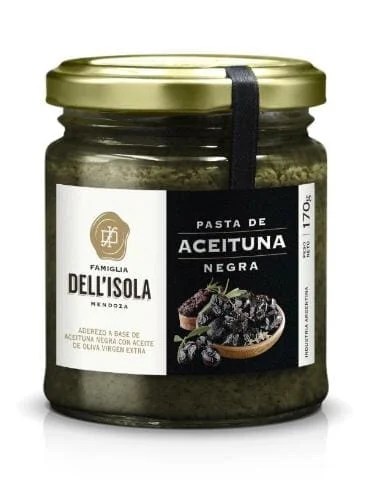 Dell'Isola - Pasta de Aceituna Negra 170gr