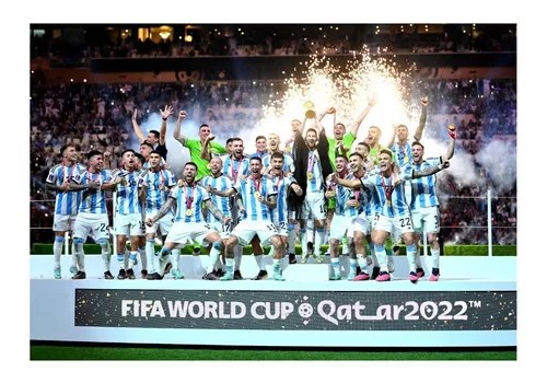 Rompecabezas 1000 Piezas - Argentina Campeón Mundial Qatar 2022