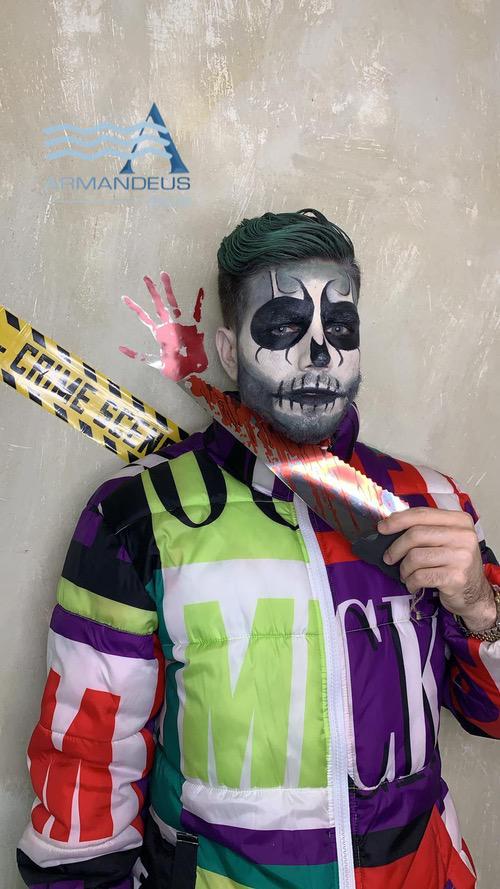 We have your best halloween look at Hair Salon Armandeus Madrid