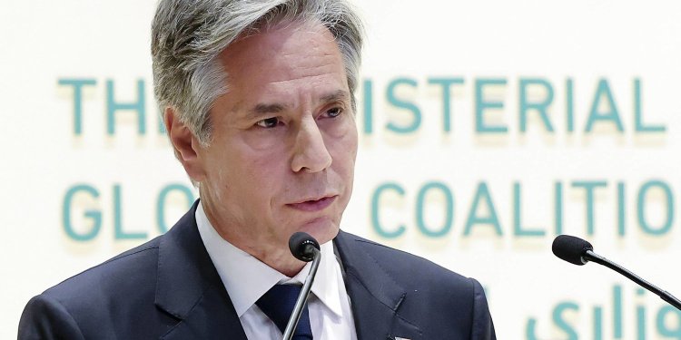 بلينكن: العلاقات مع السعودية استراتيجية… ولن نغادر الشرق الأوسط