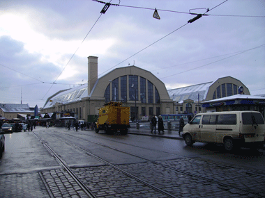 Riga,anciens hangars à zeppelins