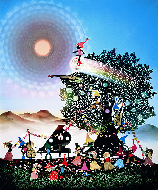 藤城清治／FUJISHIRO SEIJI | アートカフェ オフィシャルサイト
