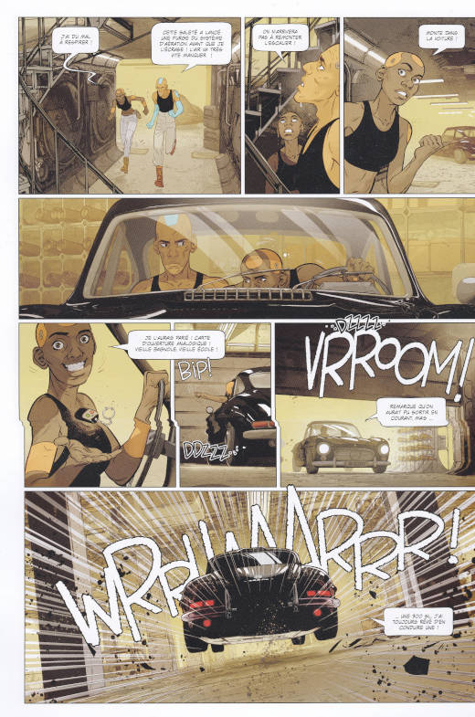 Extrait 3 de la bande dessinée Metropolia - Berlin 2099