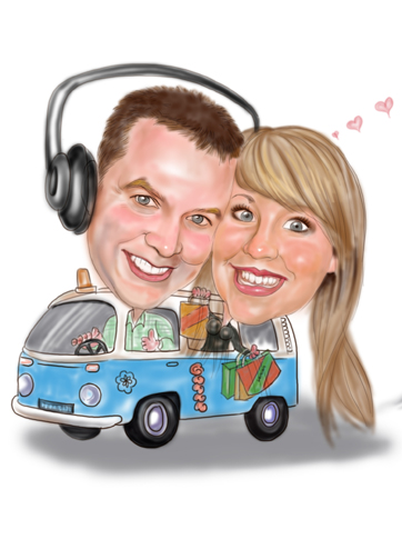 Karikatur Vom Foto Zeichnen Lassen Die Geschenkidee