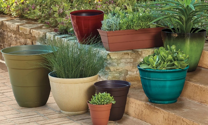 Big lots flower pots