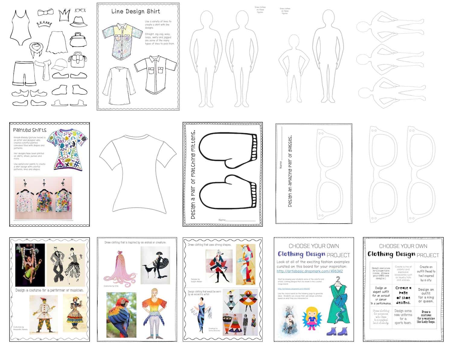 Fashion design activities: new product alert! -