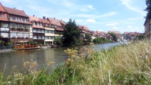 Klein-Venedig in Bamberg an der Regnitz am 22. Juli 2015 Klein-Venedig in Bamberg an der Regnitz