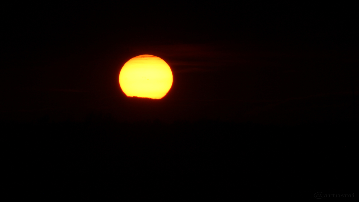 Sonnenuntergang am 17. Juli 2016 um 21:10 Uhr
