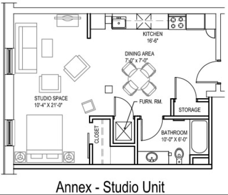 Art studio design plans