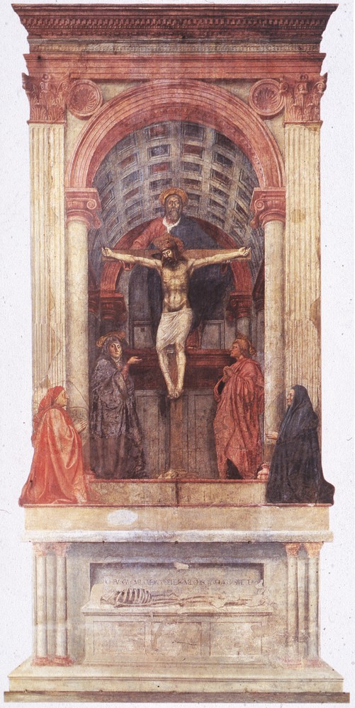 Masaccio, Trinity, SMN