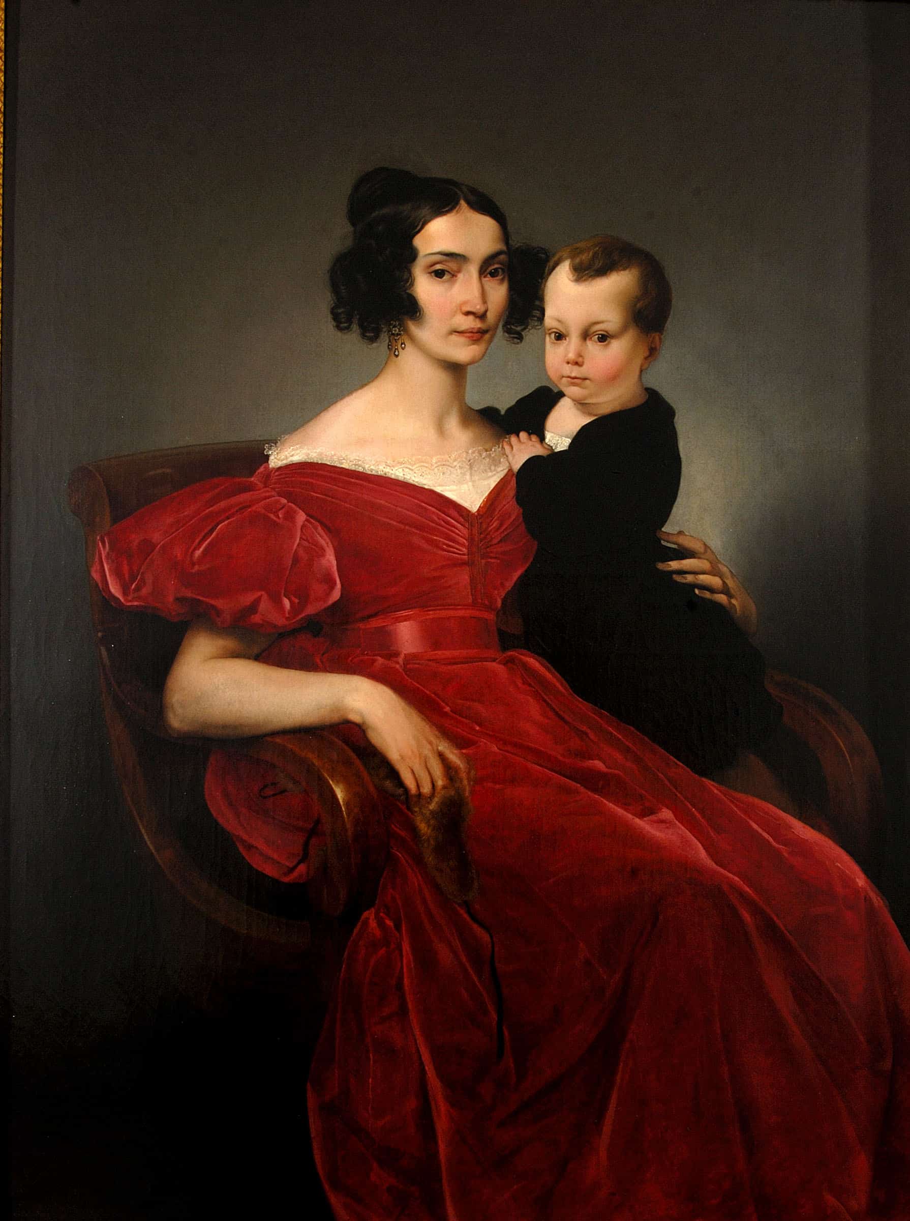 Maternity photographer in parma, ohio . Motherhood in Art through the agesArtTrav