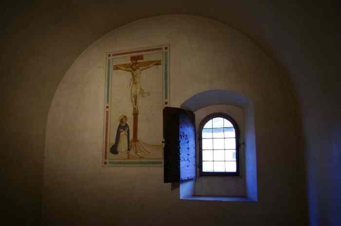 Friars' cell at San Marco | Photo by Flickr user David Bramhall (creative commons)