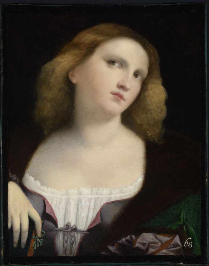 Palma il vecchio, Ritratto di giovane donna - Lyon, Musée des Beaux-Arts © Lyon MBA – Photo Alain Basset