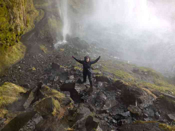 Me behind Seljaland