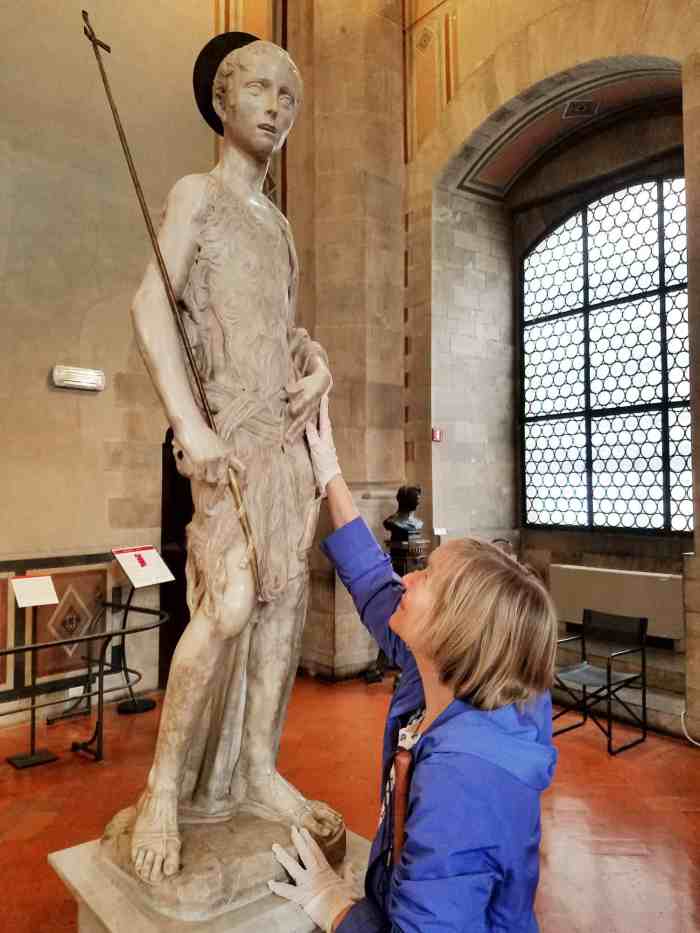 Touching at the Bargello