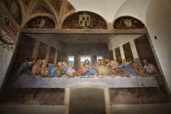 Leonardo da Vinci, Last Supper, Milan | Ph. Joy of Museums on Wikipedia