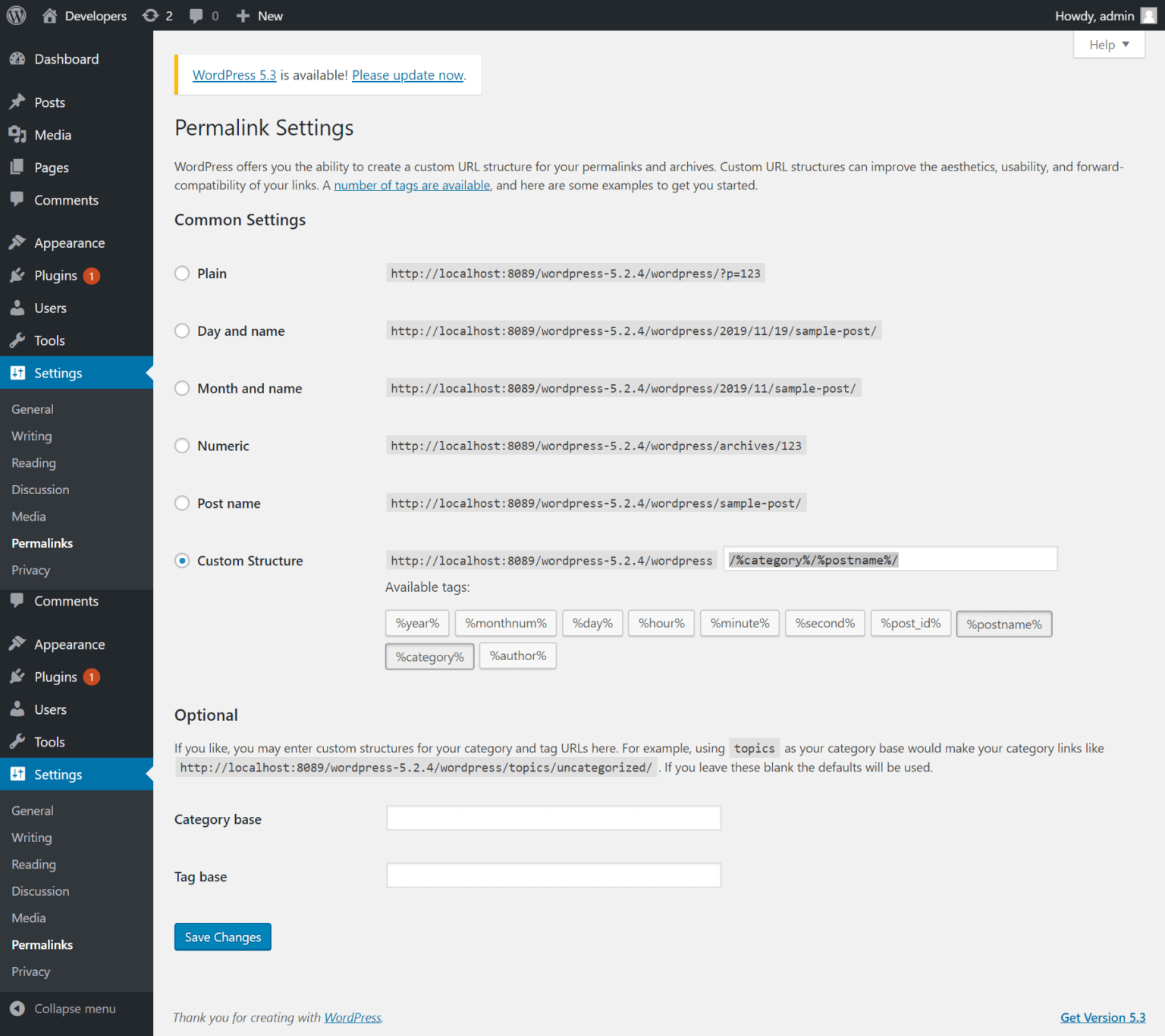 By default, wordpress uses the following url format to display a site's pages and posts: What are Permalinks in WordPress: How to Enable, Customize Permalink Tags - A Savvy Web