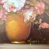 Still Life of a Vase of Pink Red & White Roses by 20th Century American Artist - Image 3