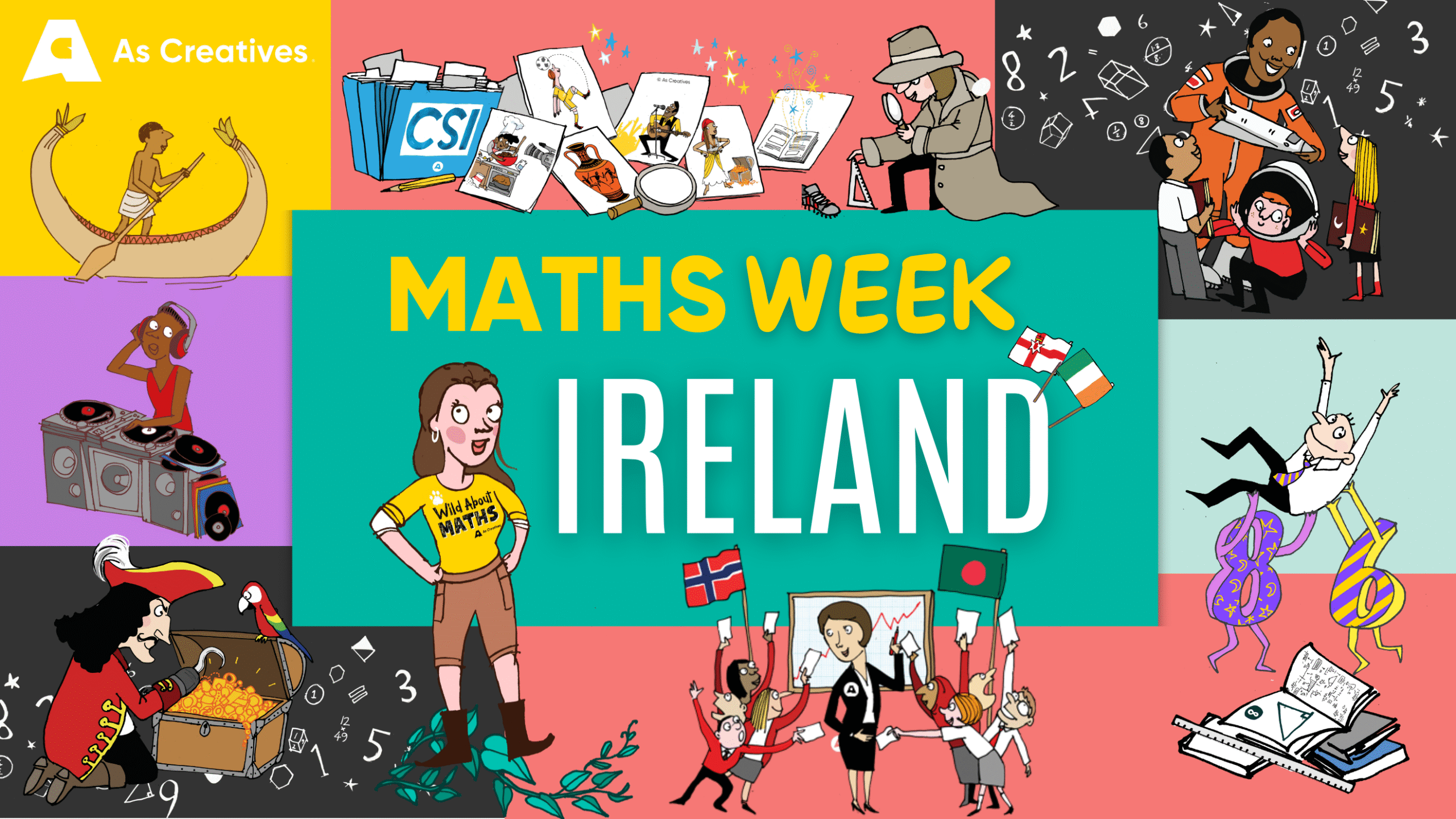 Maths Week Ireland 2025 - Primary and Secondary School Workshops