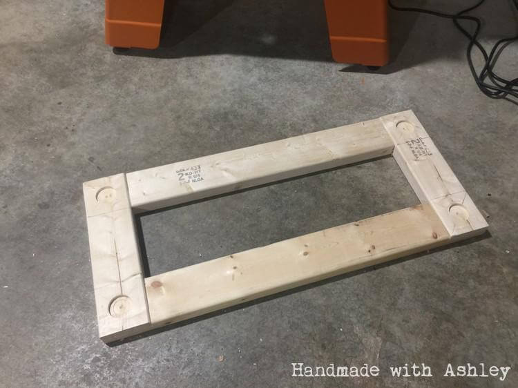 DIY Ridgid Jointer Mobile Base Handmade with Ashley