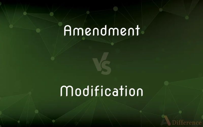 Amendment Vs Modification Know The Difference - Elegant Minimal Illustration - HD