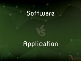 Software Vs Application What S The Difference