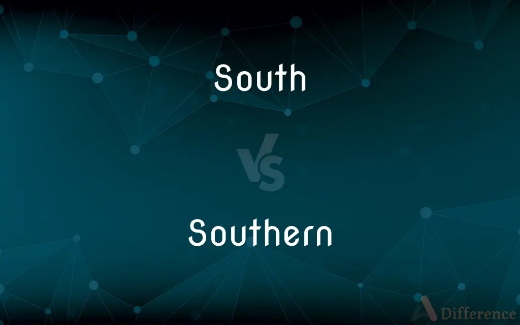 South vs. southern — what’s the difference?