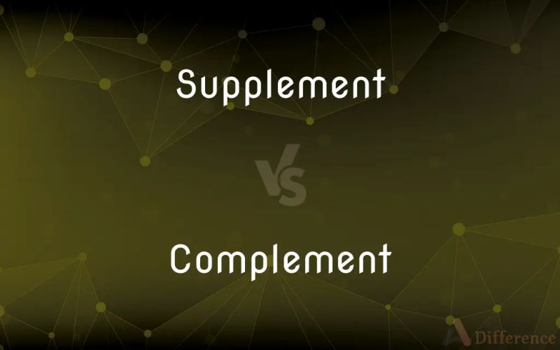 Difference Between Complement And Supplement A Clear Distinction Explained Differencess - Creative High Resolution Nature Textures | Free Download