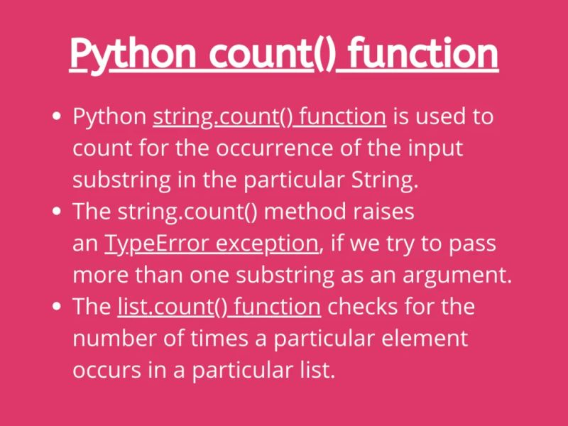 How To Use The Python Count Function Askpython - High Quality Geometric Illustration - Retina