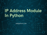 The Ipaddress Module In Python Easy Examples Askpython