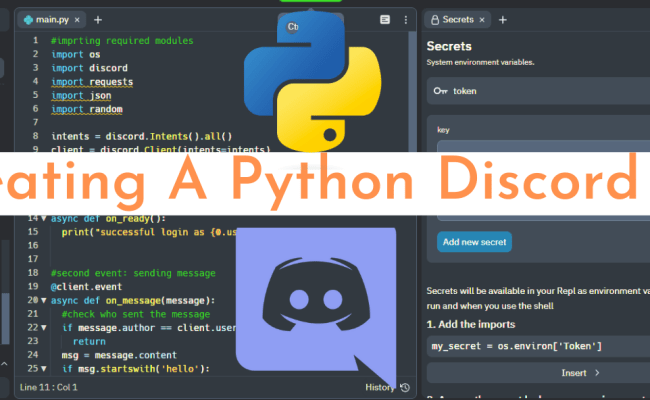 Creating A Python Discord Bot - A Complete Step-by-Step Guide - AskPython