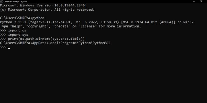 Determining The Install Path Of Python From The Command Line Askpython - Best Landscape Patterns in Desktop