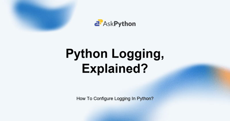 How To Test Logging In Python Python In 1 Minute - High Resolution Dark Patterns for Desktop