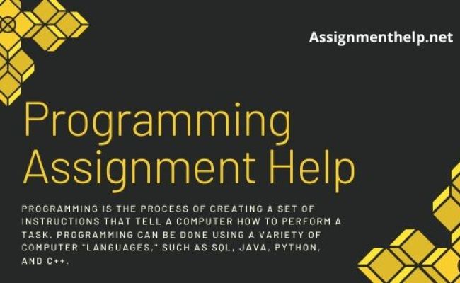 Programming Assignment Help