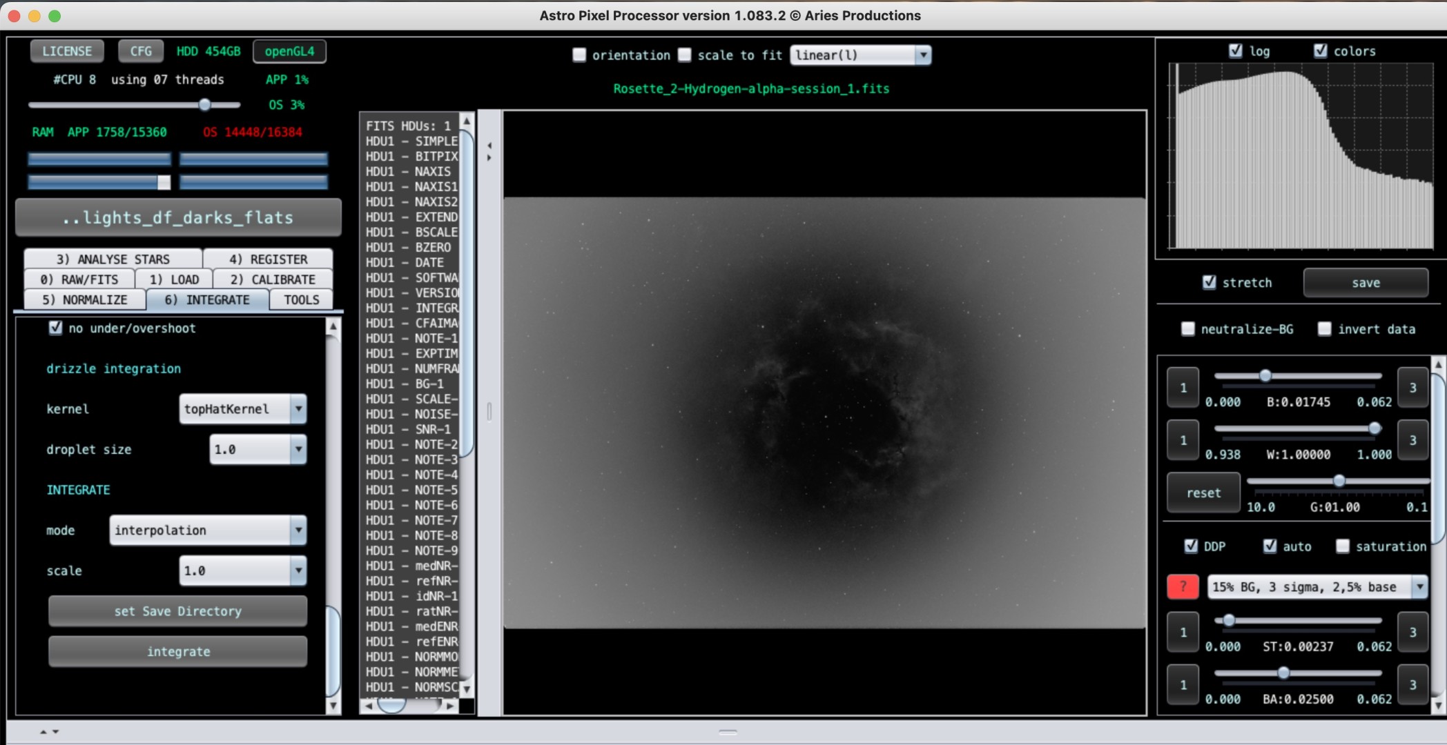Astro Pixel Processor Aries Productions - latest release APP 2.0.0 