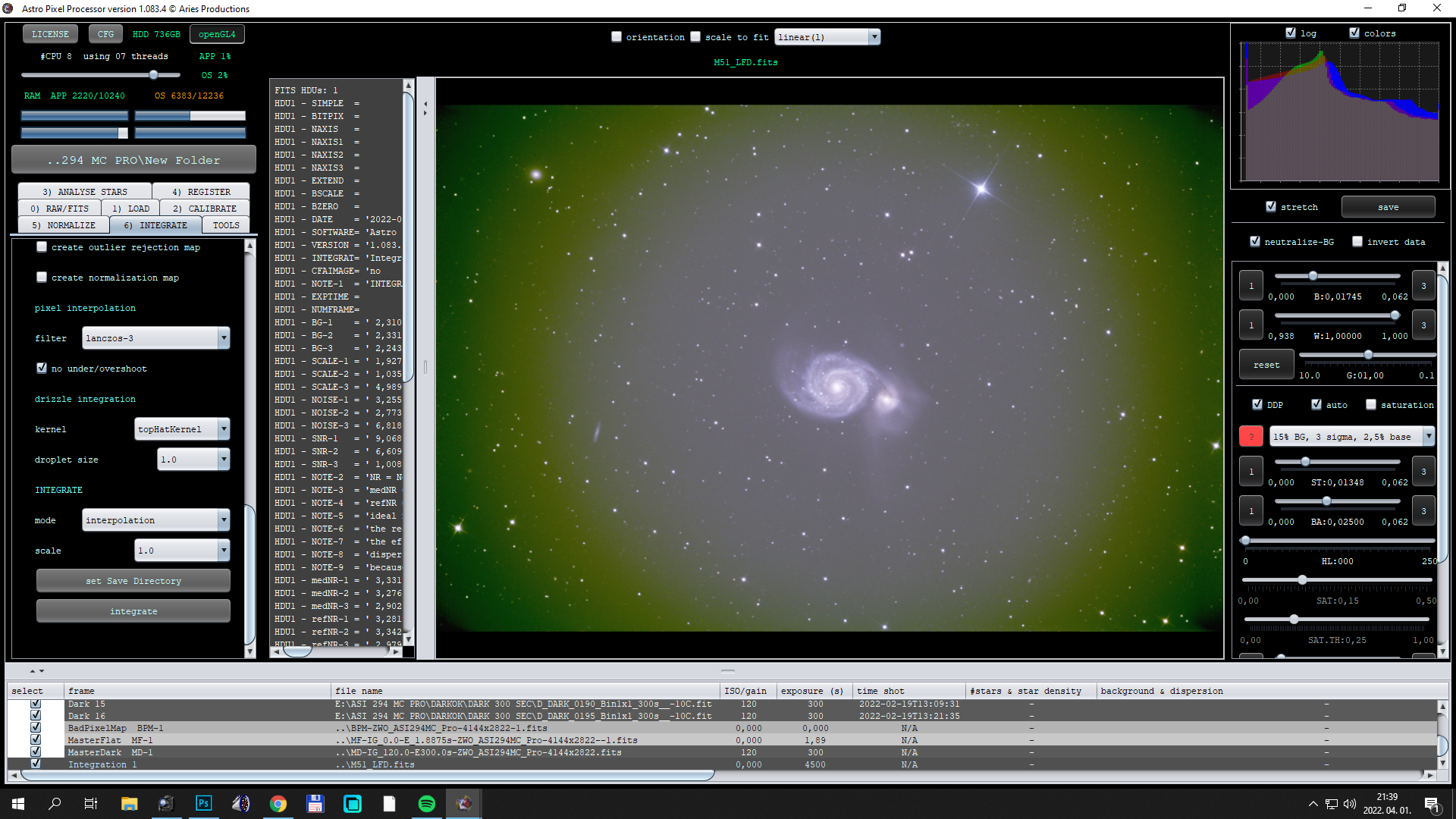 Astro Pixel Processor Aries Productions - latest release APP 2.0.0