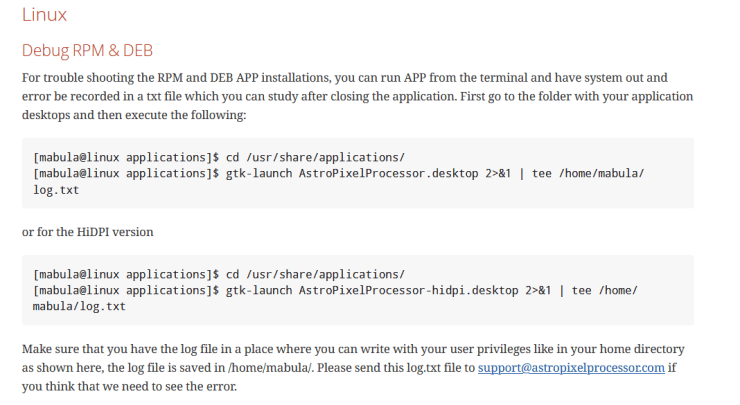 Debug Linux