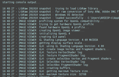 OpenGL initialization