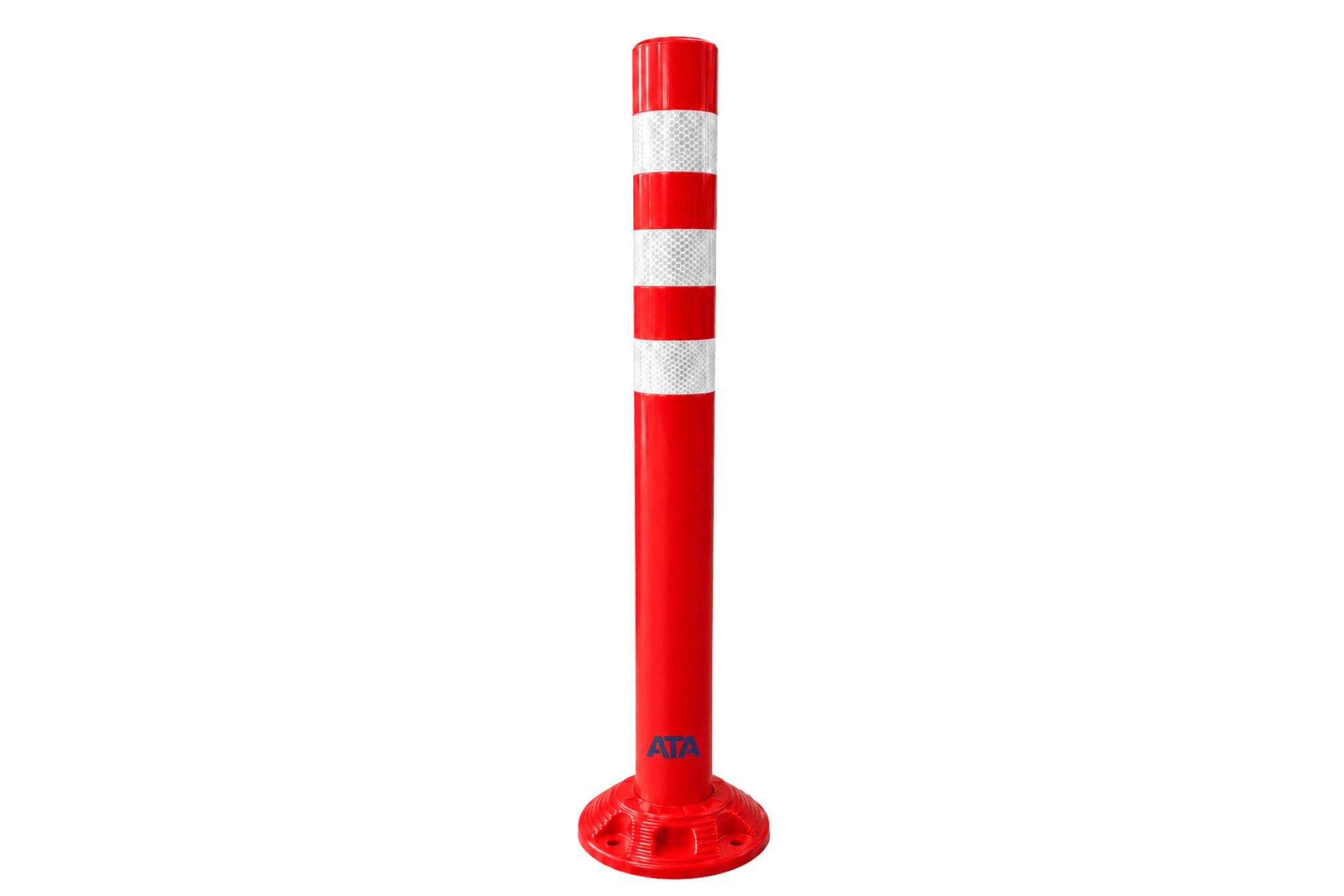 Gummipollare röd 900mm