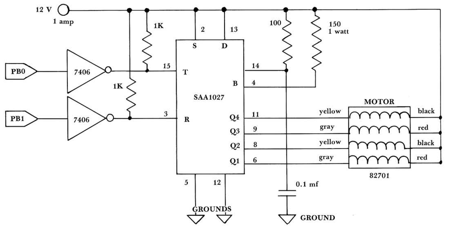 A Simple Interface For A Stepper Motor