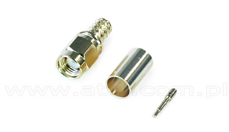 Rf Coaxial 90 Degrees Connector Rp Sma Male To Sma Female Helipal