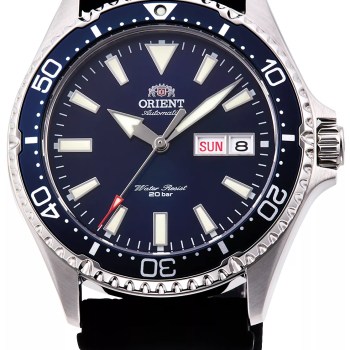Orient Mako III – Héritage & Précision RAAA0006L19B - zoom sur cadran