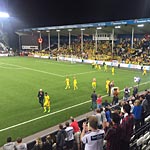 Der BVB in der Skagarak-Arena von Skien (Foto: athletic-brandao.de).