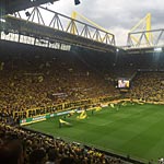 Das Westfalenstadion zum Auftakt der 53. Bundesliga-Saison. (Foto: athletic-brandao)