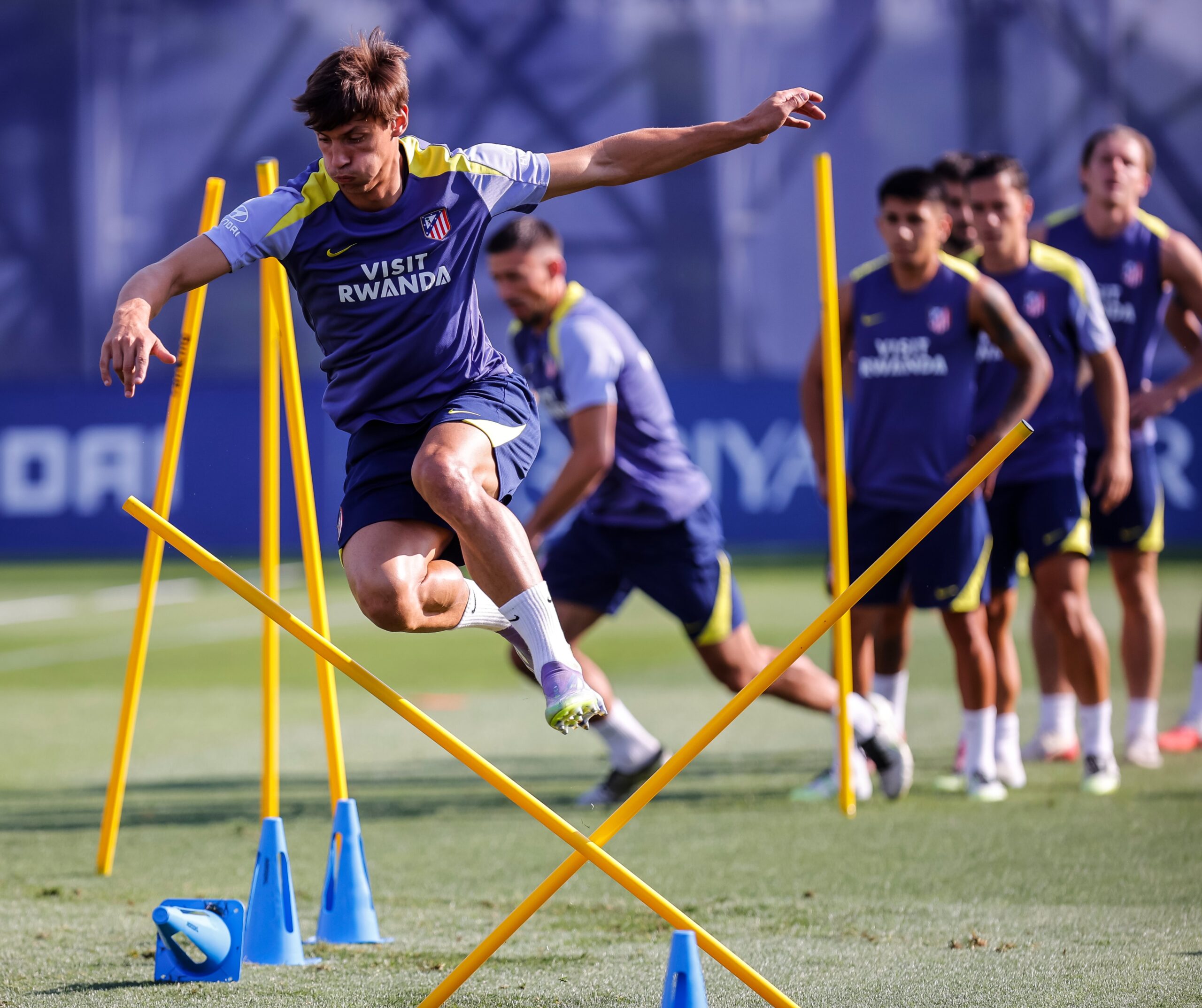 El Atlético vuelve al trabajo tras caer ante el Espanyol