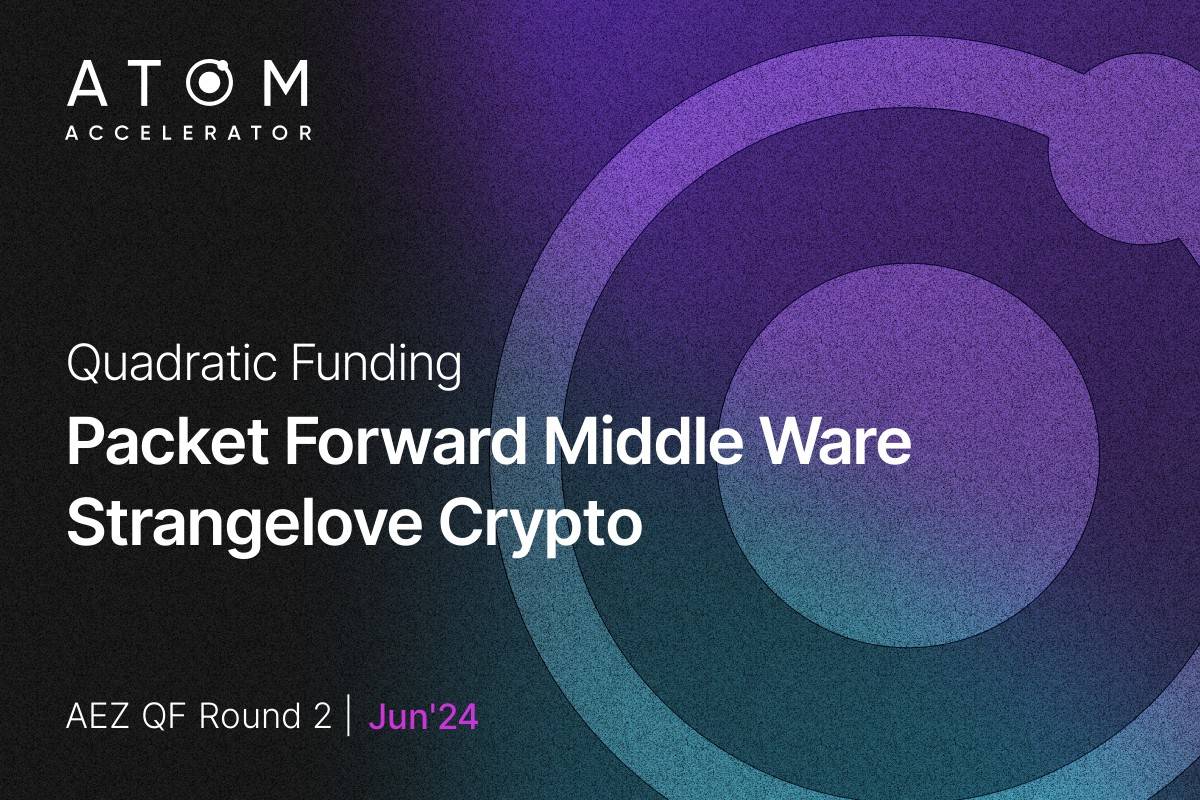Packet Forward Middle Ware by Strangelove Crypto