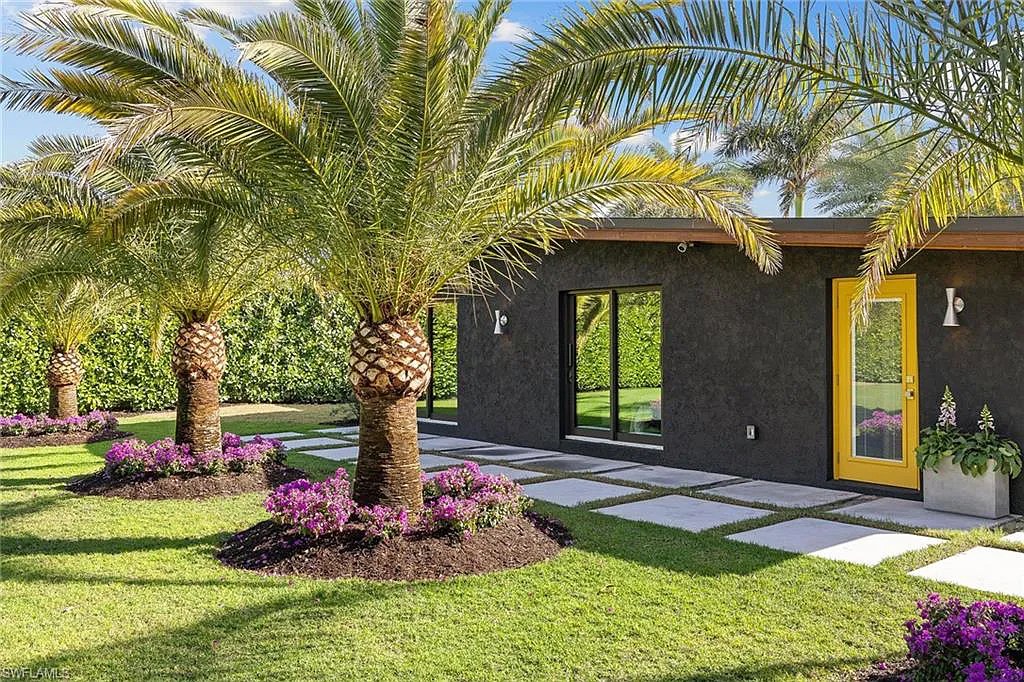 A mid century modern renovation in naples, florida