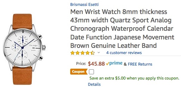 Brismassi Esetti Watch