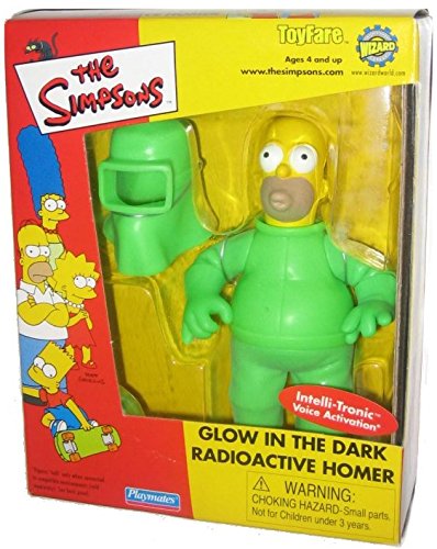 Simpsons Glow in the Dark Radioactive Homer